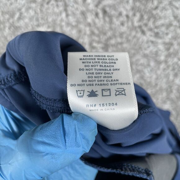 Christopher Mobley Performance Shorts Men’s Navy Blue Stretch Preppy Golf Tennis - Picture 4 of 7